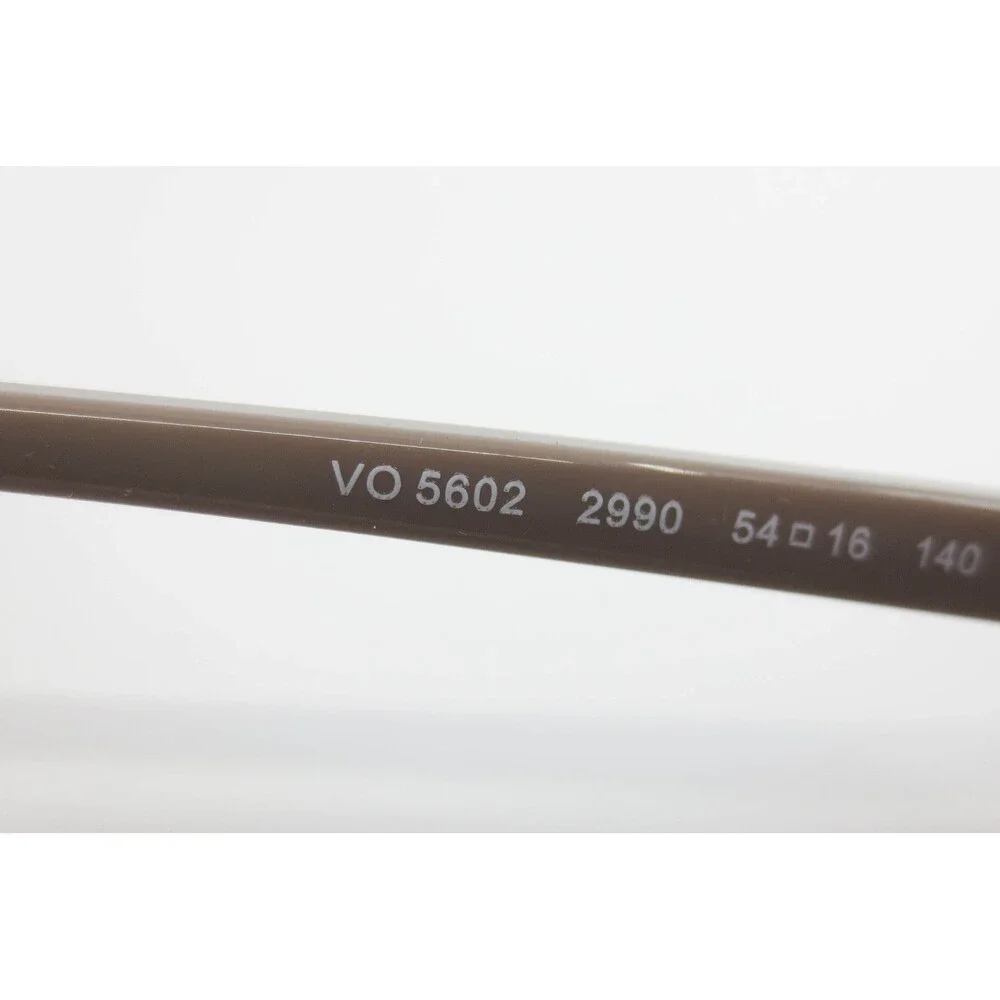 Vogue VO 5602 2990 Transparent Brown Cat Eye Eyeglasses Frames 54-16-140